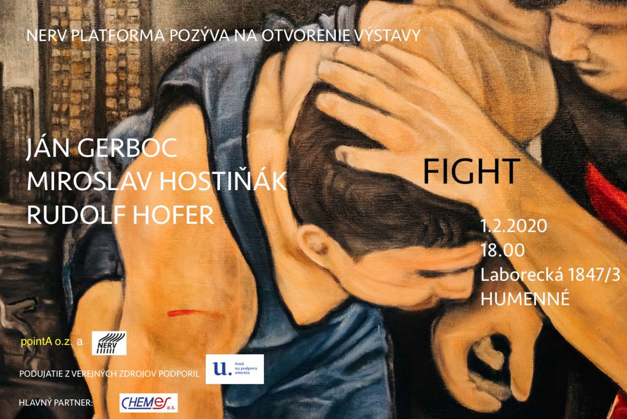 Vernisáž výstavy FIGHT